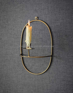 Style nordique blanc cage à oiseaux chandelier Table créative fil de fer bougeoirs fenêtre affichage bougie support décoration - Product Image 3