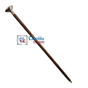 Bastón de Senderismo y Caminata Mayorista para Adultos Mayores con Mango de Latón y Punta de Goma, 98cm de Longitud, Bastón Inteligente para Exteriores - Product Image 3