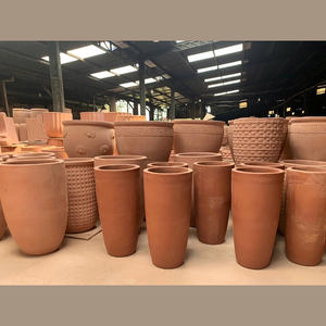 Jardinières en céramique émaillée de haute qualité du Vietnam, grandes jardinières de style américain, pots à fleurs d'extérieur, fournitures de jardin, ensemble de décoration - Product Image 4