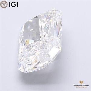 Diamante CVD cultivado en laboratorio, forma radiante, 4.51 quilates, claridad VVS1, color E, certificado IGI, para un impresionante anillo de boda - Product Image 6