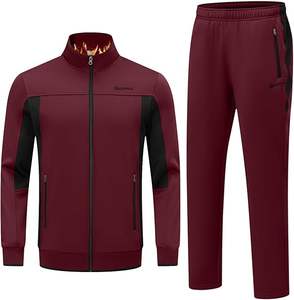 Ensemble de survêtement en polaire pour homme, 2 pièces, pour le jogging et l'entraînement - Product Image 6