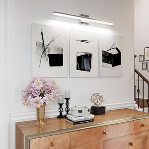 Modern 32\" LED <b>Vanity</b> <b>Lights</b> 16W Daylight White Chrome Bathroom <b>Light</b> Fixtures <b>Mirror</b> <b>Vanity</b> Lighting - Product Image 3