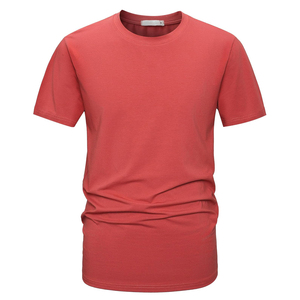 เสื้อยืดคอตตอน 100% สวมใส่สบาย เนื้อผ้านุ่ม สไตล์ลำลอง ระบายอากาศได้ดี เหมาะสำหรับฤดูร้อน เสื้อยืดผู้ชายรุ่นใหม่ล่าสุด - Product Image 4