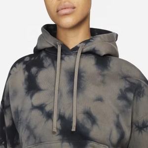 Customized Custom Logo Women's Tie Dye <b>Tracksuit</b> Good Quality Sublimation Kangaroo Pocket <b>Tracksuit</b> For Women - Product Image 3