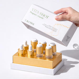 Suero Facial ILUTINE con Alfa Arbutina y Ácido Hialurónico, Antienvejecimiento, Blanqueador, Ampolla Líquida, Vitamina C Estabilizada, Iluminador Facial - Product Image 1