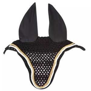 Voile anti-mouches équestre léger, de bonne qualité, fait main, durable, respirant, en maille western - Product Image 5