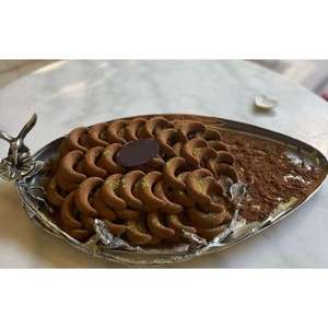 ถาดเสิร์ฟช็อกโกแลตสุดหรู ดีไซน์ใหม่ล่าสุด ขายดี ผลิตจากโลหะ เหมาะสำหรับใช้ในบ้าน โรงแรม ร้านอาหาร จานเสิร์ฟ - Product Image 5