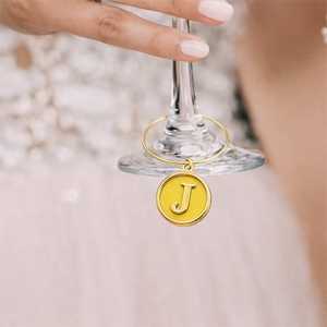 Marcadores de Vino de Metal Personalizados con Letras, Recuerdos de Fiesta, Regalos de Lujo para Degustación, Vietnam - Product Image 6