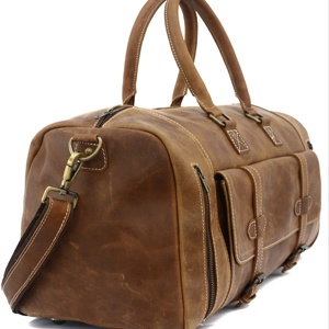 Sac de voyage sportif imperméable personnalisé, grand sac de voyage pour hommes, sac de voyage pour le week-end, sac de voyage en cuir pour femmes, sacs de voyage pour la nuit - Product Image 3