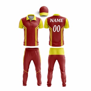 Uniforme de cricket léger en polyester pour garçons, toutes tailles, manches courtes, tissu respirant, vente en gros, qualité supérieure - Product Image 2
