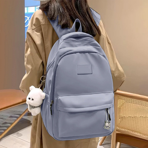 Wholesale ARTIZ Customizable Unisex Fashion <b>Waterproof</b> <b>School</b> <b>Backpack</b> 56-76L Denim Capacity Computer Interlayer for Middle/High - Product Image 3