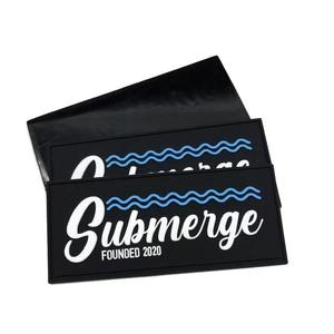 Patch en résine de silicone personnalisé de haute qualité, souple, noir, avec logo 3D en relief, à coudre, durable 2026 - Product Image 5