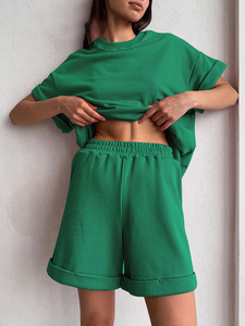 Camiseta informal estampada para mujer, camiseta de verano de manga corta, transpirable, ligera, suave y cómoda, camiseta de uso diario a la moda para mujer - Product Image 4