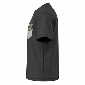 Camiseta de Hombre de Alta Calidad, Sostenible, 2026, Personalizada, de Algodón/Poliéster, Antiencogimiento, Secado Rápido, Transpirable, Manga Corta, Corte Regular - Product Image 3