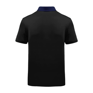 Anti-boulochage, nouveau design, tricoté uni, respirant, séchage rapide, sublimation pour chemises, logo personnalisé, doux, 100% coton - Product Image 3