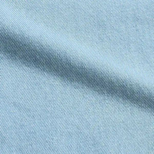 Men's <b>Light</b> Blue Cargo Jeans Mid Waist Loose Fit Cotton Denim Casual Summer Wear - Product Image 6