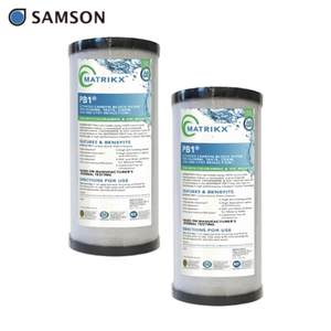 Élément filtrant pour eau domestique, filtre à charbon renouvelable, fournisseur distributeur - Product Image 1