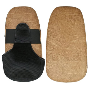 Breathable PU Leather Boxing <b>Focus</b> <b>Pad</b> Kick Boxing Target <b>Pad</b> Adjustable Strap Curved Palm for Gym Training - Product Image 1