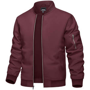 Blouson bomber léger de haute qualité pour homme, taille personnalisée, faible MOQ, fabrication directe, tissu imperméable, expédition mondiale - Product Image 1