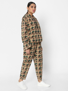 Fabricants de vêtements, survêtement en polaire polyester personnalisé pour femmes, ensemble 2 pièces, sweat à capuche zippé et pantalon de jogging, tenues de jogging - Product Image 2