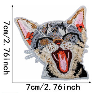 Patch brodé 3D coloré écologique, logo thermocollant ou à coudre pour vêtements, chapeaux, sacs, vestes – Vente en gros, fournisseur d'usine - Product Image 6