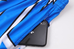 Pantalones cortos de poliéster con estampado personalizado, 5 pulgadas, para entrenamiento, baloncesto, correr, gimnasio - Product Image 5