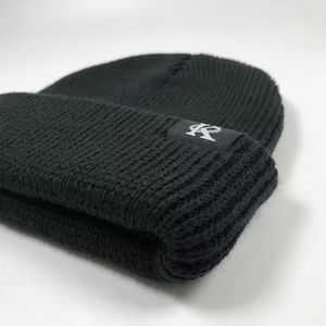100% Cotton High Quality Custom Embroidered Unisex <b>Winter</b> Knit Beanie <b>Hats</b> Striped Design 48-50cm Head Circumference for Outdoor - Product Image 5