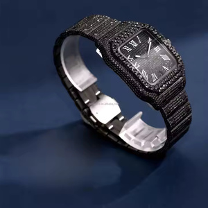Reloj de Cuarzo Moissanite Ivory Drift Premium para Hombre con Diseño Minimalista y Acabado Liso, Diseño Elegante y Estilo Moderno - Product Image 1