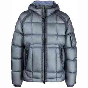 <b>Silver</b> Grey Heavy warm winter puffer <b>jacket</b> featuring thick insulation soft interior and reliable outdoor performance - Product Image 5