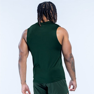 เสื้อยืดออกกำลังกายผู้ชายขายดี เสื้อยืดแห้งเร็วใส่สบาย 100% โพลีเอสเตอร์ เสื้อยืดรัดรูปสำหรับวิ่งและฝึกซ้อม - Product Image 3