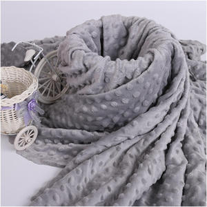 Mantas para Bebés, Productos de Moda, Novedades, Suaves, de Sherpa, Cálidas, con Puntos, de Minky, Cobija para Bebé - Product Image 4
