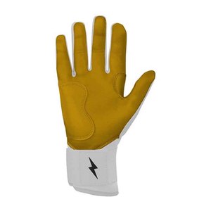 Gants de frappe classiques personnalisés pour adultes, paire, baseball, softball, spandex, gris, noir, fermeture auto-agrippante, ambidextres - Product Image 4