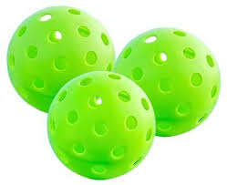 Ensemble de balles de pickleball écologiques de haute qualité à 40 trous, 3 balles légères et durables pour l'entraînement et le divertissement, sac de transport en polyester - Product Image 3