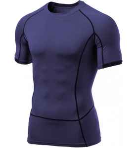 Camisetas de Gimnasio Unisex con Diseño de Manga Corta, Impresión Digital Personalizada OEM al por Mayor, Sublimación 3D en Poliéster, Antibacterianas - Product Image 1