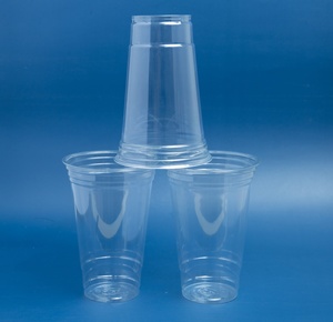 Gobelets en plastique PP jetables personnalisés OEM 2026 avec couvercles plats ou bombés, gobelets pour boissons chaudes et froides pour café, thé, jus, vente chaude - Product Image 4