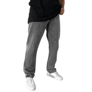 2026 Trendy Regular Fit Stretch Denim <b>Jeans</b> Men Light Breathable Comfortable Straight Leg Trousers Casual Business Wear Premium - Product Image 1