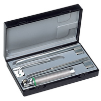 Laryngoscope 2-en-1 en acier inoxydable ROCKMED, ensemble Miller F.O