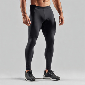 <b>Mens</b> Compression Pants Running Tights Workout Leggings <b>Men</b> <b>Base</b>-<b>Layer</b> Lightweight Sublimation Compression Pants <b>Men</b> - Product Image 4