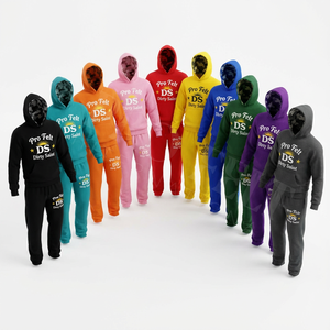 Conjunto de Sudadera con Capucha y Pantalones Deportivos de Camuflaje con Diseño de Logotipo Personalizado, Diseño de Estrella con Pedrería, Estilo Urbano Cómodo - Product Image 1