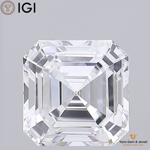 Diamant de laboratoire CVD de 1,50 carat, couleur D, clarté VVS1, avec certificat IGI, taille Asscher, parfait pour une bague de fiançailles - Product Image 1