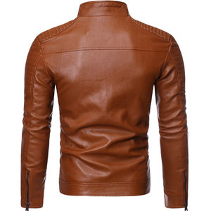 Chaquetas de Cuero para Hombre, Nuevo Estilo, Material de Alta Calidad, Precio al por Mayor, Hechas de Cuero, Venta Caliente 2026, Personalizables - Product Image 3
