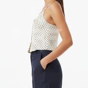 Universal Basic Blouses Soft Breathable Tank <b>Top</b> Front Logo Anti-Wrinkle Quick Dry for Casual Sports and Daily Wear - Product Image 2