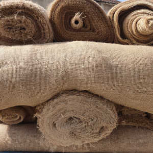 Tissu géotextile en jute 100% naturel et écologique, largeur 45 pouces, 8 oz, rouleau de tissu de toile de jute, Bangladesh, durable, biodégradable - Product Image 6