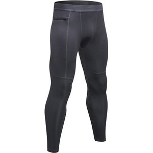<b>Mens</b> Compression <b>Pants</b> Quick Dry Stretch Fitness Leggings High Waist Sports Tights <b>Running</b> Training Gym Workout Base Layer - Product Image 4