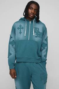 Ensemble de survêtement vintage délavé pour homme, style streetwear oversize, respirant, haute qualité, OEM & ODM - Product Image 3