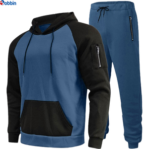 Top Trend Men Clothe Outfit Winter Men's 2Pcs Set Custom Print Joggers and <b>Hoodies</b> Plus Size Casual Tracksuit Set - Product Image 1