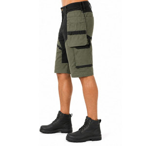 Custom Size 3M Reflective Work wear Men's Safety <b>Shorts</b> Construction <b>Hi</b> <b>Vis</b> Security Cargo <b>Shorts</b> OEM Safety Work wear <b>Shorts</b> - Product Image 4