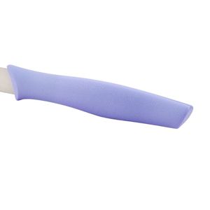 Couteaux à éplucher les fruits violet lavande avec lame droite argentée lisse et manche fin pour couper et éplucher les légumes - Product Image 5