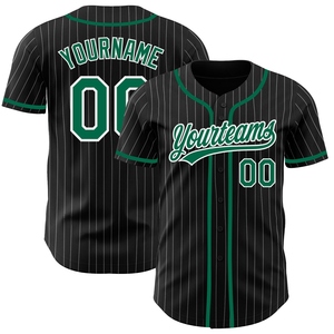 Venta al por Mayor Directa de Fábrica OMMIZ INDUSTRY, Jersey de Béisbol Personalizado en Gris, Verde Azulado y Negro, Auténtico, con Efecto Degradado, a la Moda - Product Image 4
