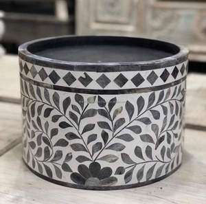 Soporte de pastel con incrustaciones de madera de lujo para fiestas, herramientas económicas para pastel de bodas con parte superior acrílica decorativa para el hogar - Product Image 6